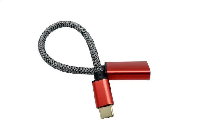 Alt view image 2 of 4 - Aomoproing USB 3.0 OTG adapter (type-C to UsB 3.1) mobile hard drive UsB flash drive converter 3.0 data cable 0.15M