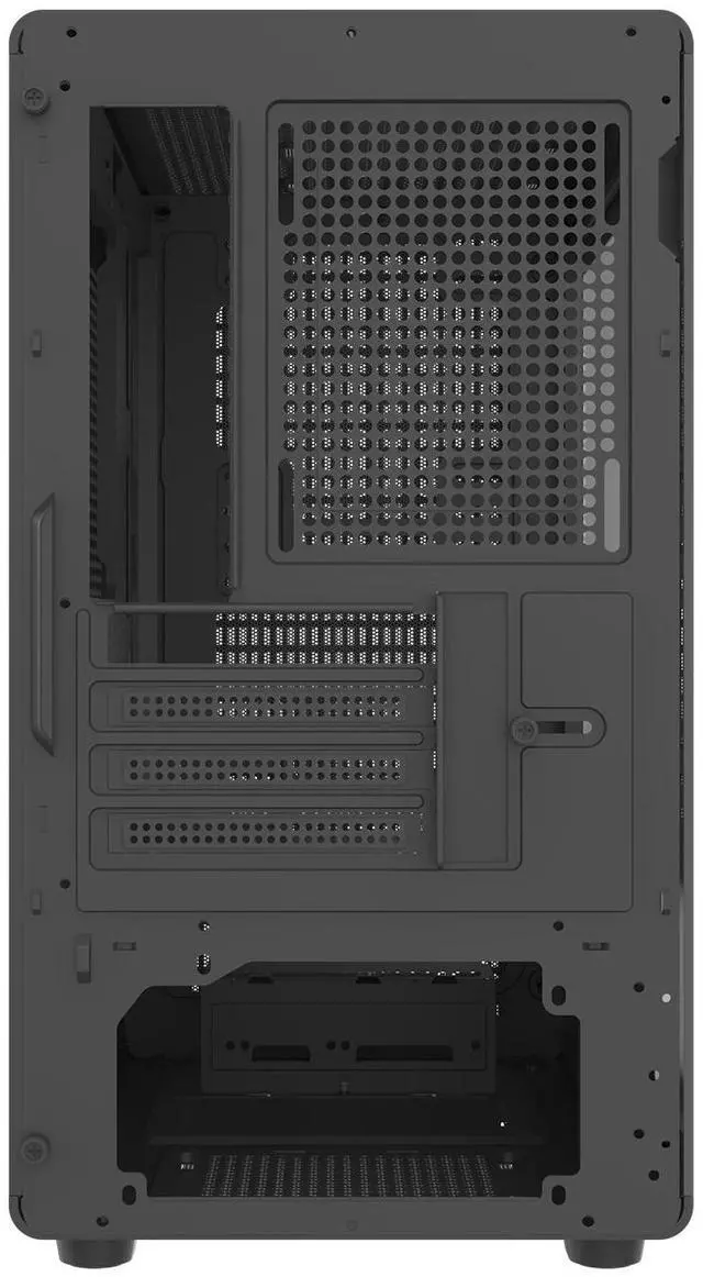 Alt view image 4 of 7 - darkFlash BD460M, Micro-ATX PC Case, High Airflow Mesh Front Panel, Tempered Glass Side Panel, Supports 240mm Water Cooling Radiator, Type-C Port,Black