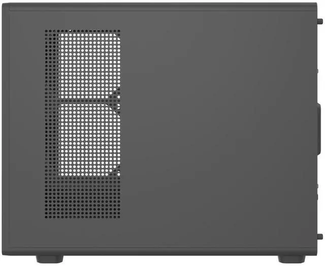 Alt view image 5 of 7 - darkFlash BD460M, Micro-ATX PC Case, High Airflow Mesh Front Panel, Tempered Glass Side Panel, Supports 240mm Water Cooling Radiator, Type-C Port,Black
