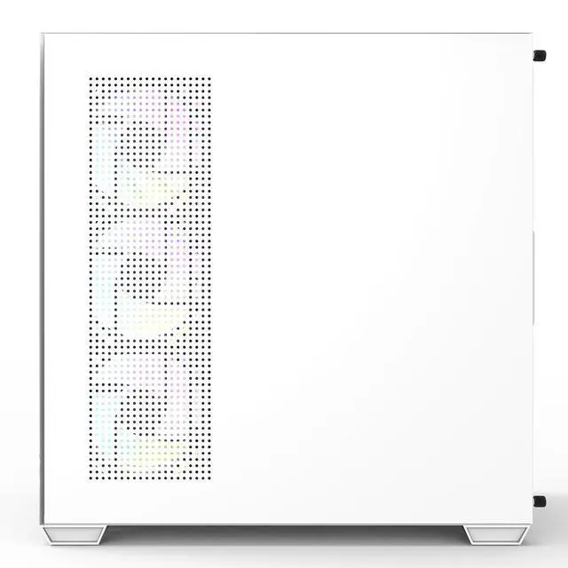 Alt view image 5 of 7 - darkFlash DS900, ATX Mid-Tower Gaming PC Case, 4x PWM ARGB Fans Pre-Installed, Dual Tempered Glass, Mesh Front Panel, Type-C Port, Supports 360mm Liquid Cooling,White
