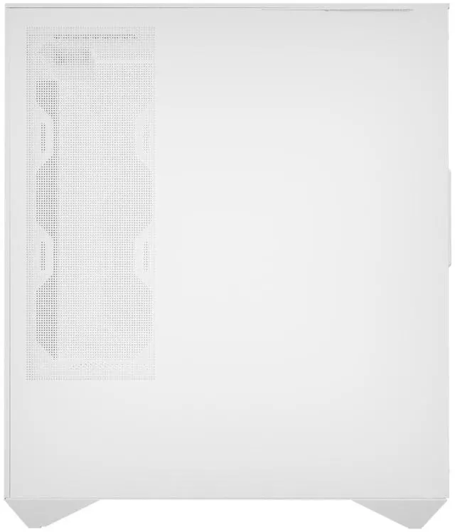 Alt view image 5 of 7 - darkFlash DY460, ATX Full-Tower Gaming Case, 330° Full-View Tempered Glass, Dual-Chamber Back-Connect Layout, Supports up to 400mm GPU & 360mm Radiator, USB-C,White