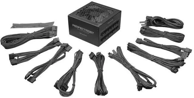 Alt view image 7 of 7 - darkFlash PMT850, 850W Fully Modular Power Supply, 80 PLUS Gold & Cybenetics Platinum Certified, ATX 3.1 & PCIe 5.1 Ready, Direct-Connected 12VHPWR, 100% Japanese 105°C Capacitors, DC-to-DC Design