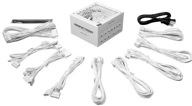 Alt view image 7 of 7 - darkFlash PMT850, 850W Fully Modular Power Supply, 80 PLUS Gold & Cybenetics Platinum Certified, ATX 3.1 & PCIe 5.1 Ready, Direct-Connected 12VHPWR, 100% Japanese 105°C Capacitors, DC-to-DC Design