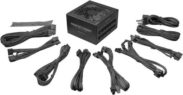 Alt view image 7 of 7 - darkFlash PMT750, 750W Fully Modular Power Supply, 80 PLUS Gold, ATX 3.1 & PCIe 5.1 Ready, Direct-Connected 12VHPWR, 100% Japanese 105°C Capacitors, DC-to-DC Design