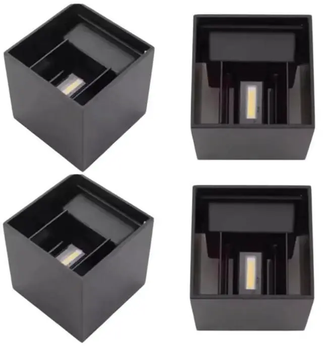Main image of 4-Pack 12W wall Lamps 3D Decoration