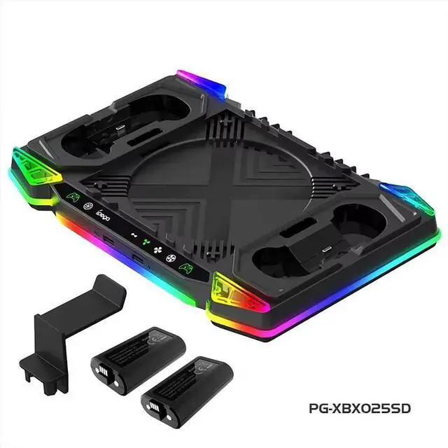 Alt view image 7 of 7 - XBO series X Multi-function Radiant Radiator Seat Charger fan with battery storage rack