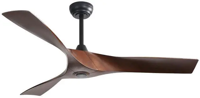 Main image of Sofucor 52 Inch Ceiling Fan No Light 3 ABS Blades Low Profile Downrod Mount Ceiling Fans with Remote for Indoor/Outdoor Patio Garage Living Room Bedroom