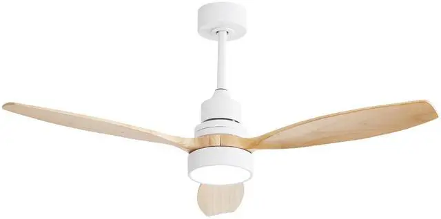 Alt view image 7 of 7 - Sofucor 52" Ceiling Fan with Lights and Remote Control Reversible DC Noiseless ETL Ceiling Fans for Bedroom Indoor Outdoor