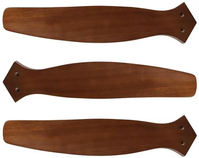 Alt view image 5 of 7 - Sofucor Walnut Wood Ceiling Fans with Lights and Remote Noiseless Reversible DC Motor 3 Blades for Farmhouse Patio Living Room Bedroom Office Indoor Outdoor