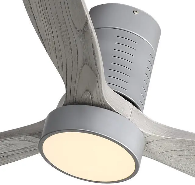 Main image of Sofucor Flush Mount Ceiling Fan with Lights and Remote Reversible DC Motor Ceiling Fans