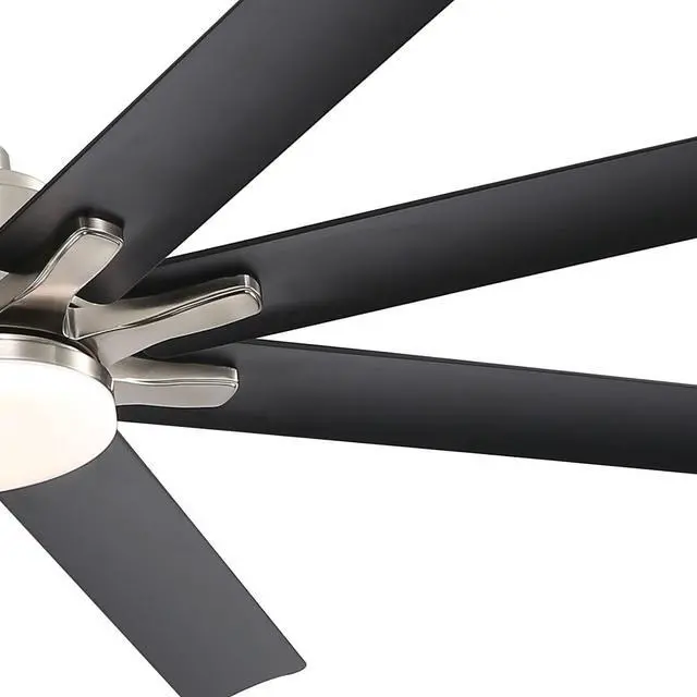 Alt view image 5 of 7 - Sofucor Extra Large 66 Inch Ceiling Fan & Light APP Remote Control 8-Blades Cooling Modern Ceiling Fans