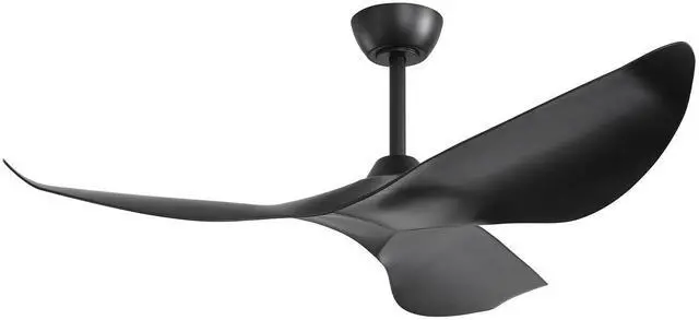 Main image of Sofucor 52" Ceiling Fan No Light Modern Ceiling Fan with Remote Control 3 Blades Ceiling Fan with Noiseless Reversible Dc Motor for Living room Bedroom