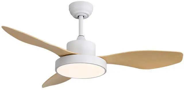 Main image of Sofucor 47 Inch Ceiling Fans with Lights and Remote 6-Speeds Noiseless Reversible DC Motor, 3CCT, ABS Blades Ceiling Fan for Outdoor Indoor Farmhouse Patio