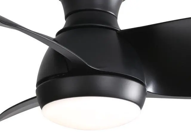 Main image of Sofucor 23'' Ceiling Fan with Light and 3 Reversible Blades 6 Speeds for Kitchen Bedroom Dining Room Patio Ceiling Fan with Remote Modern Flush Mount Ceiling Fan