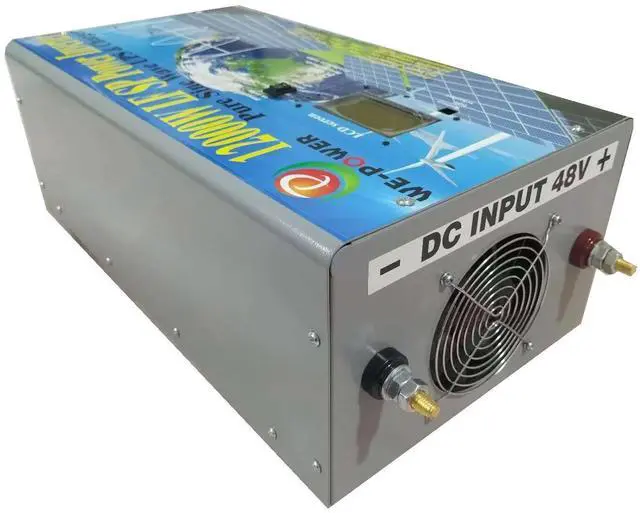 Alt view image 7 of 7 - U-POWER 48000W Peak 12000W Power Inverter(6000W 110V Or 6000W 220V)Low Frequency Split Phase Pure Sine Wave Solar Converter 48V DC To 110V,220V AC 60Hz Frequency With UPS/Battery Charger/LCD Display