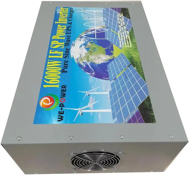 Alt view image 6 of 7 - U-POWER 64000W Peak 16000W Power Inverter(8000W 110V Or 8000W 220V)Low Frequency Split Phase Pure Sine Wave Solar Converter 24V DC To 110V,220V AC 60Hz Frequency With UPS/Battery Charger/LCD Display