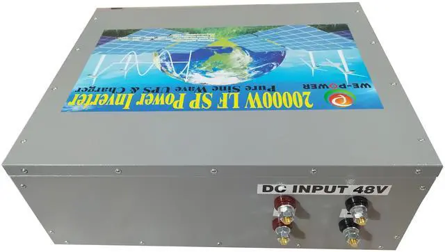 Alt view image 3 of 7 - U-POWER 80000W Peak 20000W Power Inverter(10000W 110V Or 10000W 220V)Low Frequency Split Phase Pure Sine Wave Solar Converter 48V DC To 110V,220V AC 60Hz Frequency With UPS/Battery Charger/LCD Display