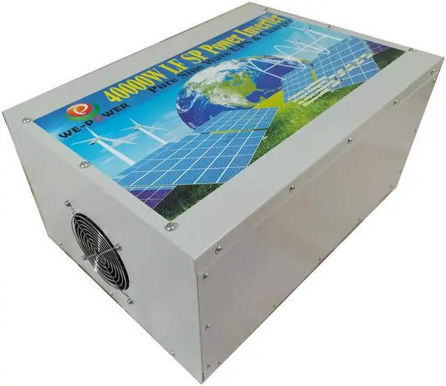 Alt view image 2 of 7 - U-POWER 160000W Peak 40000W Power Inverter(20000W 110V Or 20000W 220V)Low Frequency Split Phase Pure Sine Wave Solar Converter 48V DC To 110V,220VAC 60Hz Frequency With UPS/Battery Charger/LCD Display