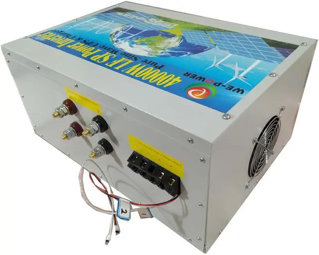 Alt view image 6 of 7 - U-POWER 160000W Peak 40000W Power Inverter(20000W 110V Or 20000W 220V)Low Frequency Split Phase Pure Sine Wave Solar Converter 48V DC To 110V,220VAC 60Hz Frequency With UPS/Battery Charger/LCD Display