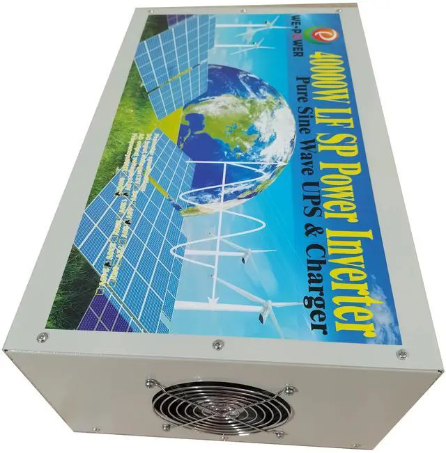 Alt view image 7 of 7 - U-POWER 160000W Peak 40000W Power Inverter(20000W 110V Or 20000W 220V)Low Frequency Split Phase Pure Sine Wave Solar Converter 48V DC To 110V,220VAC 60Hz Frequency With UPS/Battery Charger/LCD Display