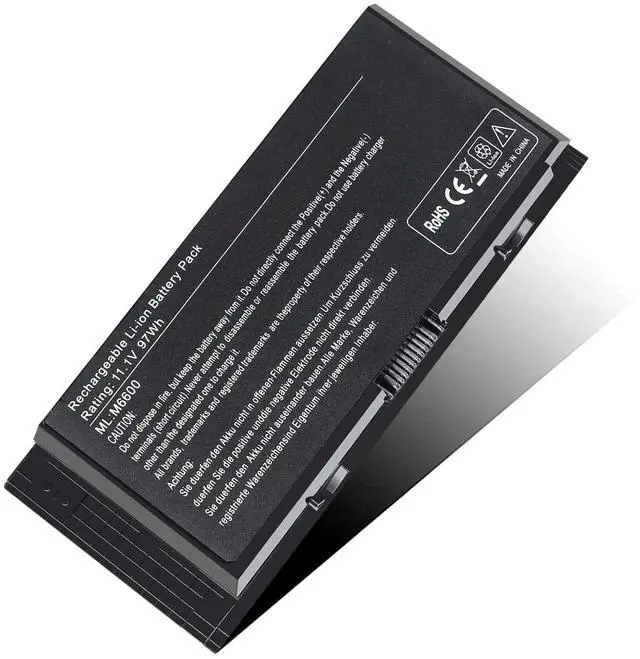 Main image of IEFUU New M6600 Laptop Battery for Dell Precision M4600 M4700 M4800 M6700 M6800 Series Battery Fits Type FV993 KJ321 FJJ4W R7PND PG6RC RY6WH V7M28 J5CG3 FVWT4 11.1V 97Wh
