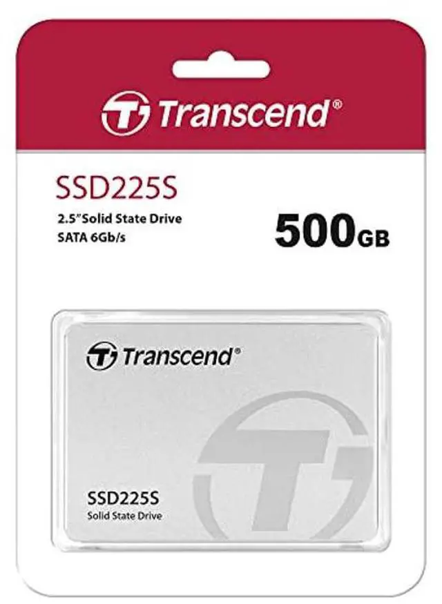 Alt view image 2 of 5 - Transcend 500GB 2.5" SATA III 6Gb/s SSD, Up to 530MB/s, Compatible with PS4, Laptops, Desktops, PCs, Notebooks Upgrade, Internal Solid State Drive with SLC Cache, 3D TLC NAND, RAID Engine, LDPC Coding