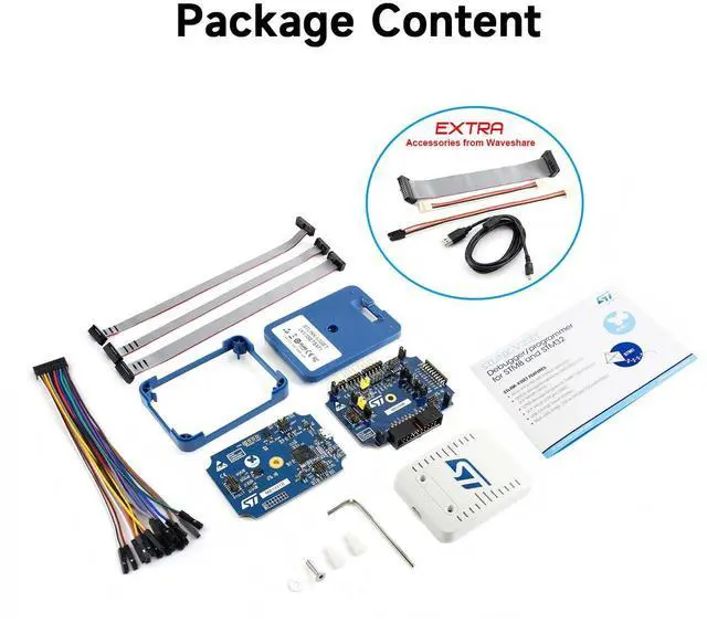 Alt view image 2 of 5 - Waveshare STLINK-V3SET Modular in-Circuit Debugger Programmer for STM8 STM32 USB JTAG