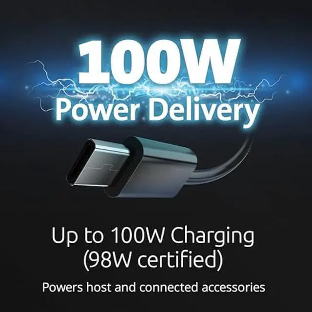 Alt view image 2 of 5 - Kensington SD5800T Thunderbolt 4 and USB4 Quad 4K Display Docking Station, 100W Charging, 2 x HDMI, 2 x DP, 2.5G Ethernet, Card Readers, for Windows/MacOS (K32856NA)