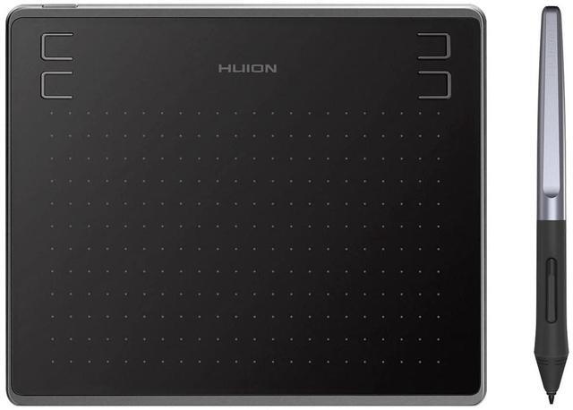 Main image of Drawing Tablet HUION HS64 Beginner Graphics OSU Tablet with Battery-Free Stylus 8192 Pressure Sensitive for Digital Art, Painting & Design, Compatible with Windows, Mac, Android & Linux Black