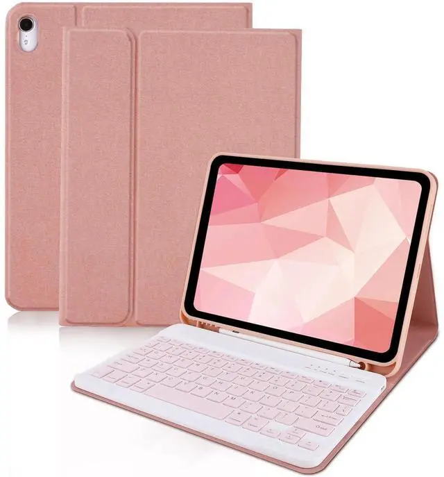 Main image of COO Keyboard Case for iPad Air 5th Generation (2022)/ iPad Air 4th Generation (2020)/ iPad Pro 11 (2018), Detachable Wireless Keyboard, Built-in Pencil Holder