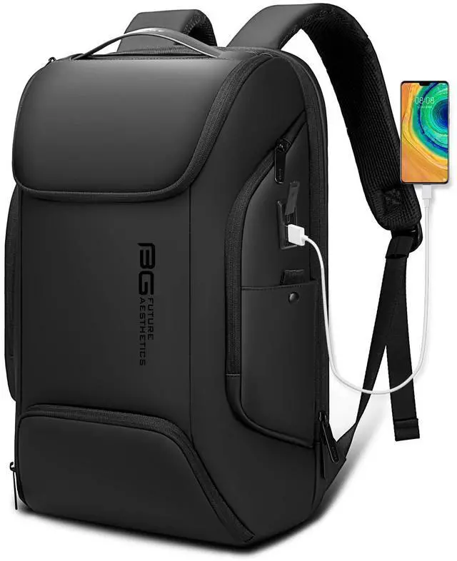 Main image of BANGE Business Laptop Smart backpack Can Hold 15.6 Inch Laptop Commute Backpack Carry on bag for men and women (Black)