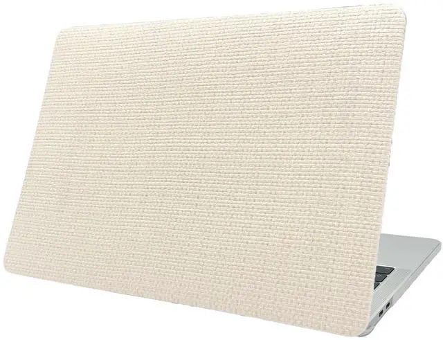 Main image of BaayCerrie Beige Woven Fabric Design for MacBook Pro 16 inch Case 2023 2021 Model A2991 A2780 A2485 M3 M2 M1 Pro/Max Chip