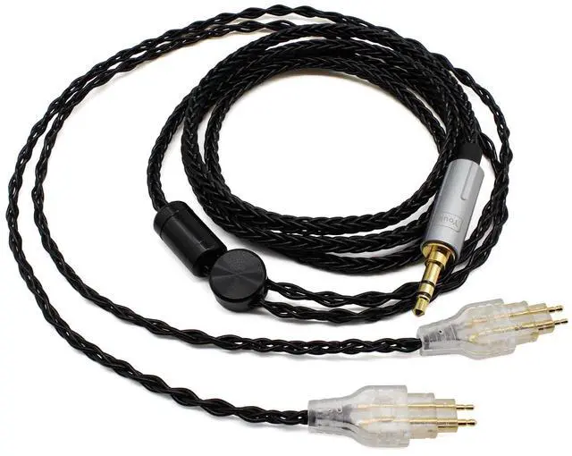Alt view image 4 of 5 - Youkamoo 3.5mm Replacement Upgrade Cable Compatible for Sennheiser HD650, HD600, HD660S, HD660S2, HD580, HD58X, Massdrop HD6XX Headphones, 8.5 ft 2.6m