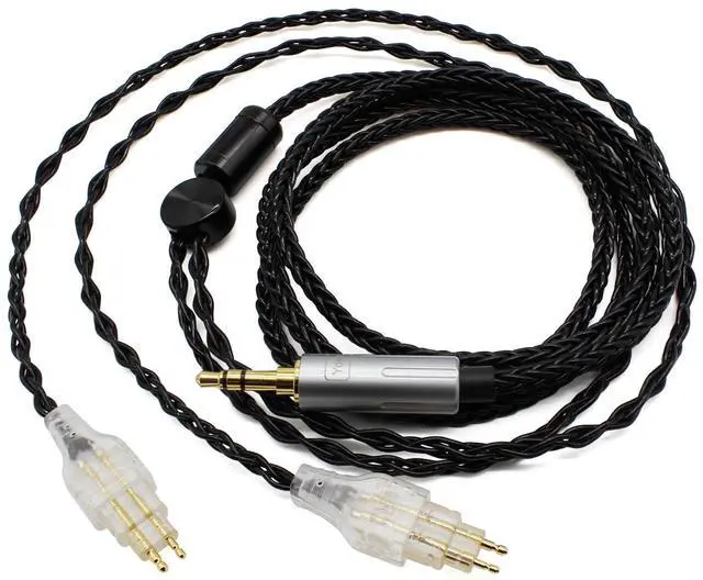 Alt view image 3 of 5 - Youkamoo 3.5mm Replacement Upgrade Cable Compatible for Sennheiser HD650, HD600, HD660S, HD660S2, HD580, HD58X, Massdrop HD6XX Headphones, 8.5 ft 2.6m