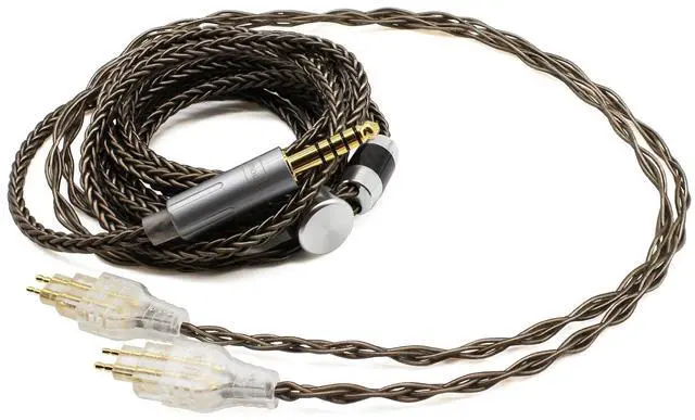 Alt view image 2 of 4 - Youkamoo 4.4mm Balanced Replacement Upgrade Cable Compatible for Sennheiser HD650, HD600, HD660S, HD660S2, HD580, HD58X, Massdrop HD6XX Headphones Upgrade Cable