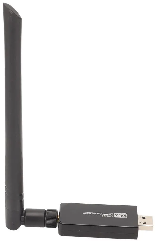 Alt view image 2 of 5 - USB WiFi Adapter, WiFi Adapter, Wireless Network Card W50L 5DB RTL8812AU 1200M Dual Band USB 3.0 Interface WiFi Adapter for Win