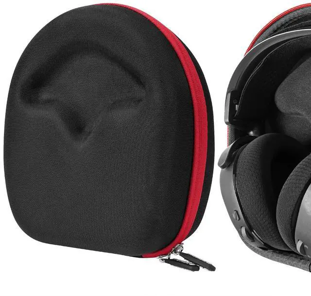 Main image of Geekria Shield Headphones Case Compatible with SteelSeries Arctis 9X/9/7X/7/1, Arctis Nova PRO 7P, Replacement Hard Shell Travel Carrying Bag (Dark Grey)