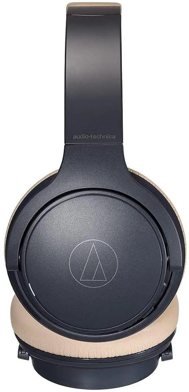 Alt view image 2 of 5 - Audio Technica ATH-S220BTNBG Navy/Beige Total Wireless On-Ear Headphones (2021)