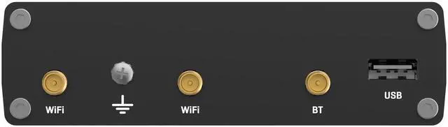 Alt view image 5 of 5 - Teltonika RUTX10000300 Model RUTX10 Professional Ethernet Router, UK PSU, Digital Input/Output for Remote Monitoring and Control, Dual Band WiFi and Bluetooth LE, Aluminium Housing, Firewall and VPN