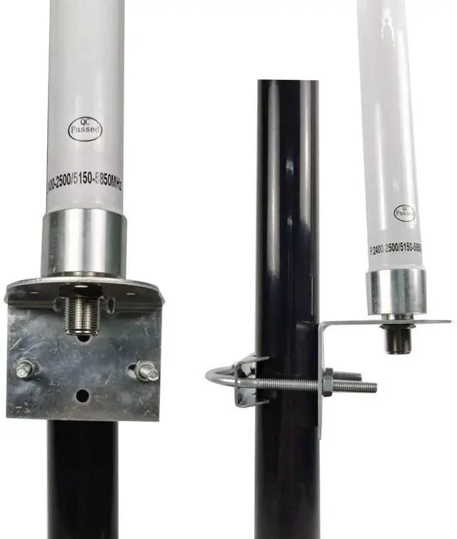 Alt view image 5 of 5 - External Long Range Omni-Directional 2.4G/5.8G 12dBi Antennas for WiFi 6 Extender/Access Point/Security Camera/Routers