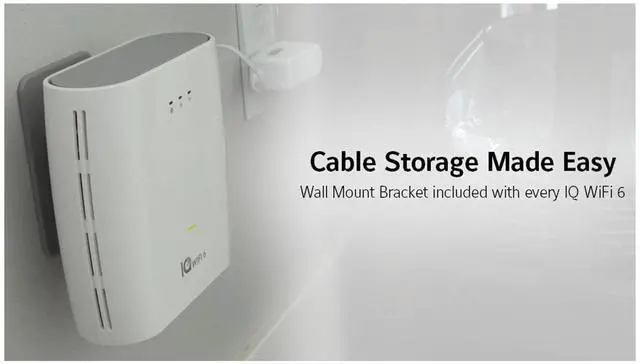 Alt view image 3 of 5 - Qolsys IQWF6 IQ Wi-Fi 6 Mesh Router System for IQ Panels