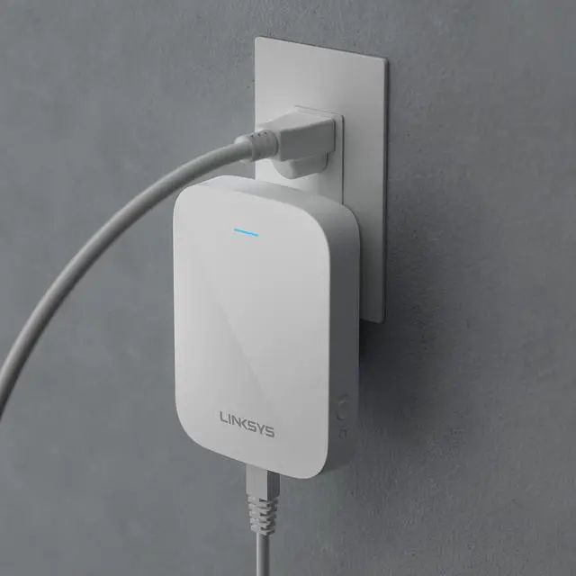 Alt view image 4 of 5 - Linksys RE7350 Dual-Band Wi-Fi 6 Wireless Range Extender