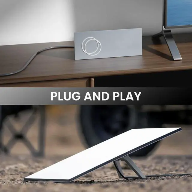 Alt view image 2 of 5 - Klutchtech Starlink Cable Gen 3/Mini, 16.4FT Starlink Replacement Cable for Rectangular Satellite Mini/Gen 3 Cable Extension Waterproof Gray (5M/16.4FT)