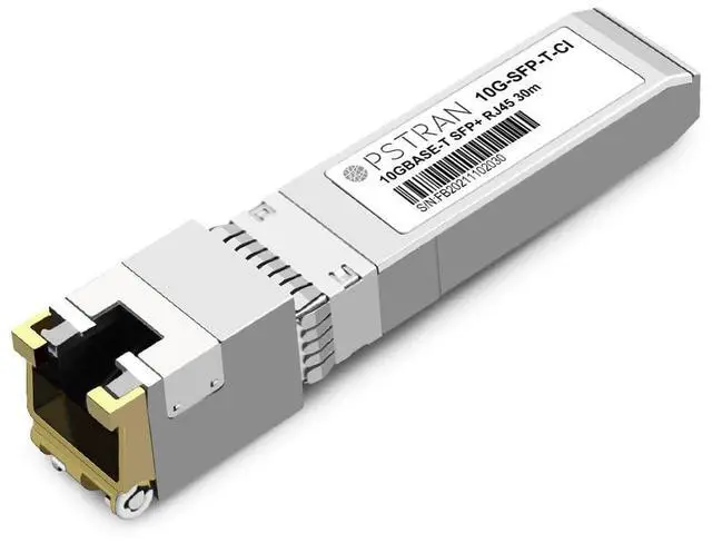 Main image of OPSTRAN 10GBASE-T SFP+ RJ45 Copper Transceiver Module Compatible with Fortinet FN-TRAN-SFP+GC FS-TRAN-SFP+GC 10G SFP+ 80m Cat6a/7
