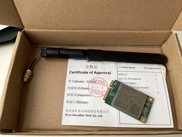 Alt view image 5 of 5 - Best Price Quectel Original Mini PCIe LTE 4G Module EG25-G (for LED Screen use)