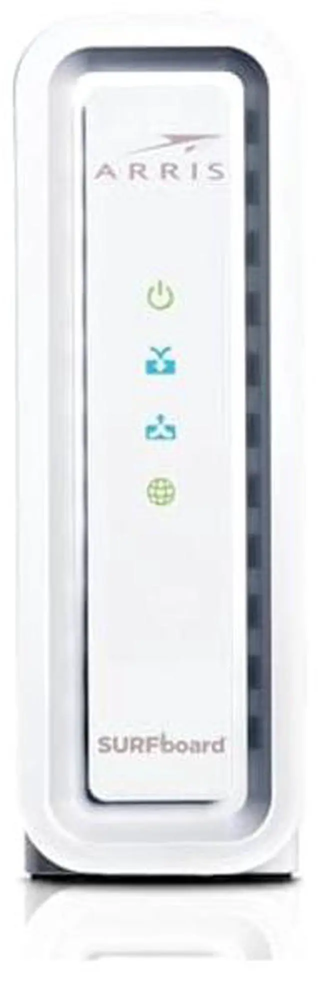 Alt view image 2 of 5 - ARRIS (SB6190) - Cable Modem - Fast DOCSIS 3.0 32x8 Gigabit Cable Modem, For Comcast Xfinity, Cox, Spectrum and more, 1 Gbps Port, 800 Mbps Max Internet Speed, 2 Year Warranty - (No Built-in Wifi)
