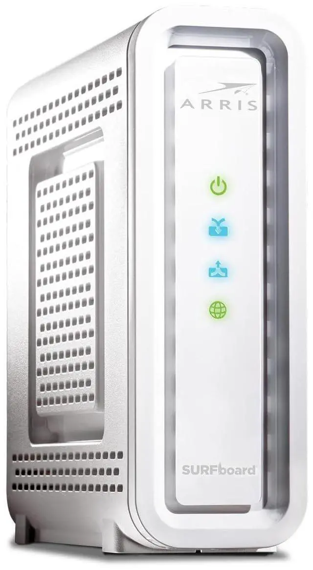 Main image of ARRIS (SB6190) - Cable Modem - Fast DOCSIS 3.0 32x8 Gigabit Cable Modem, For Comcast Xfinity, Cox, Spectrum and more, 1 Gbps Port, 800 Mbps Max Internet Speed, 2 Year Warranty - (No Built-in Wifi)