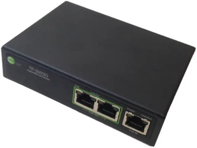 Main image of (TP-SW3G) 3 Port 60W GIGABIT POE Switch/Extender. IEEE802.3AF/at