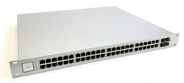 Alt view image 3 of 3 - Ubiquiti UniFi Switch - 48 Ports Managed (US-48-500W),White