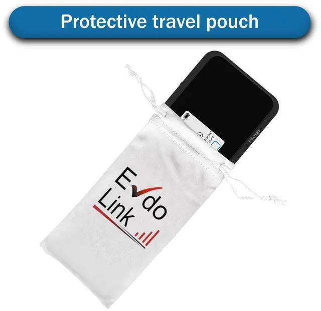 Alt view image 5 of 5 - 5G Mobile Portable WiFi | Verizon Wireless Jetpack Inseego MiFi M2100 | Free VPN Mobile Hotspot for Travel | Unlocked Globally | Speed Up to 2,7 Gbps | Use 8 hrs | EVDO-LINK Bundle - Verizon Sim Card